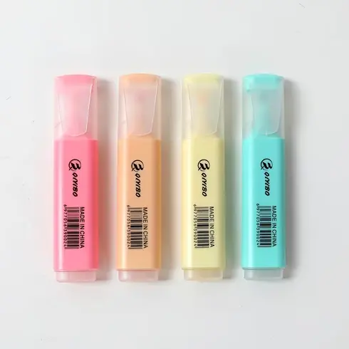 Set de 4 Marcadores Fluorescentes